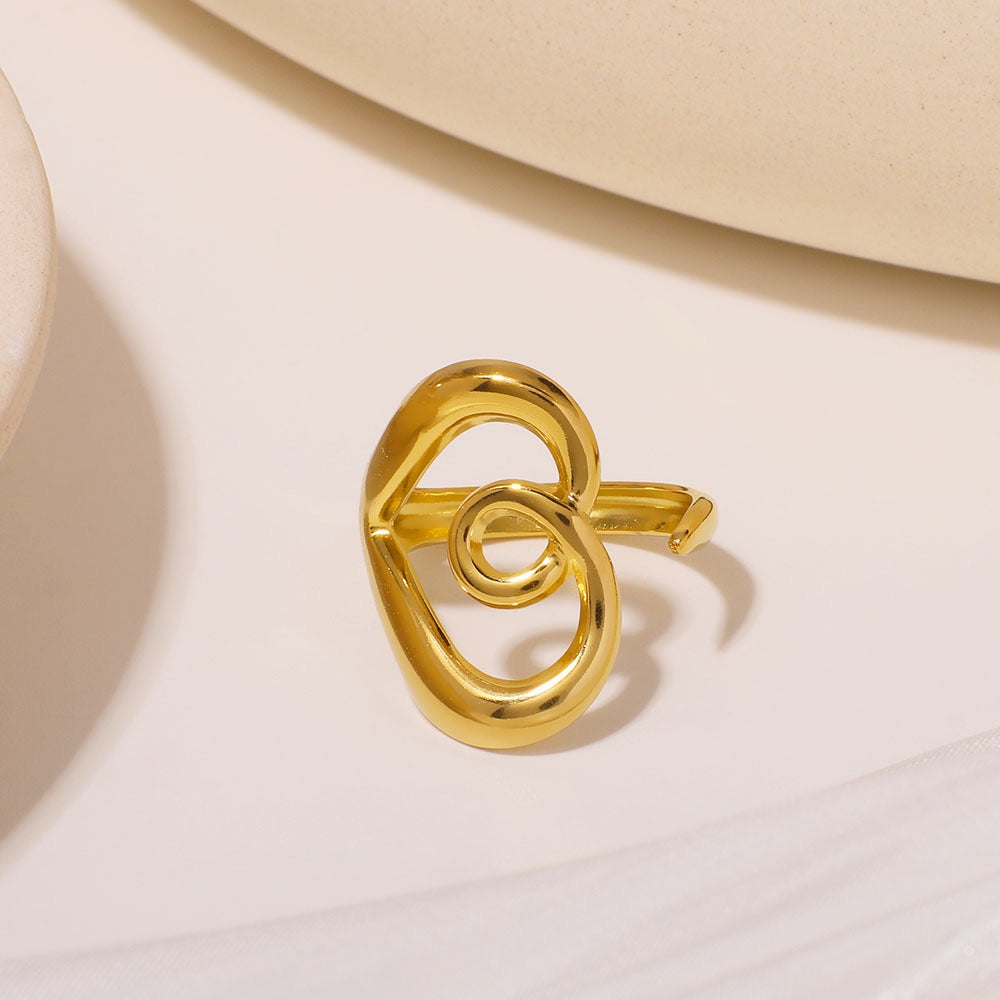 Bugata heart rings