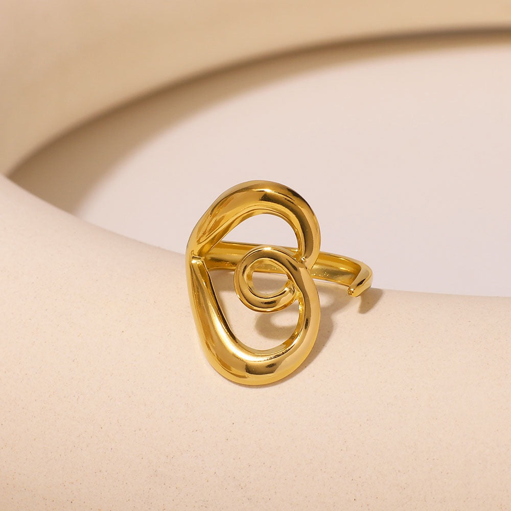 Bugata heart rings