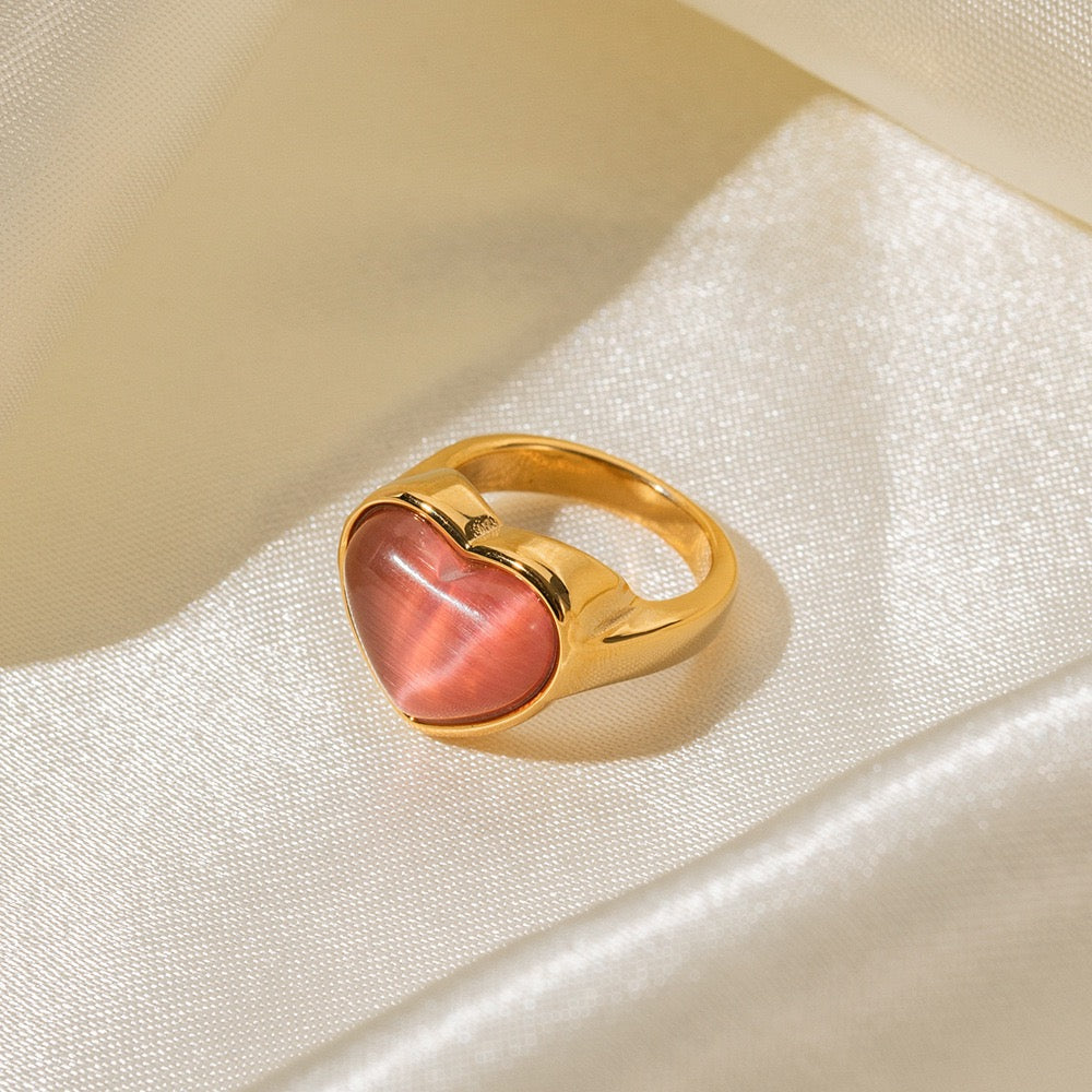 My red heart ring