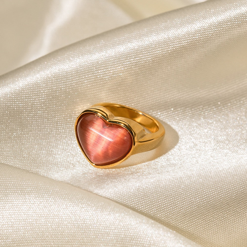 My red heart ring