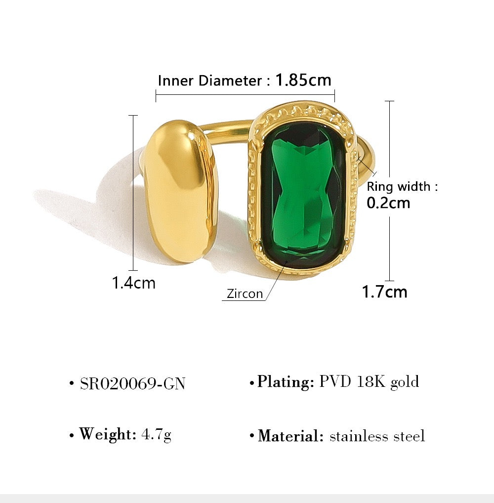 Double Gem rings