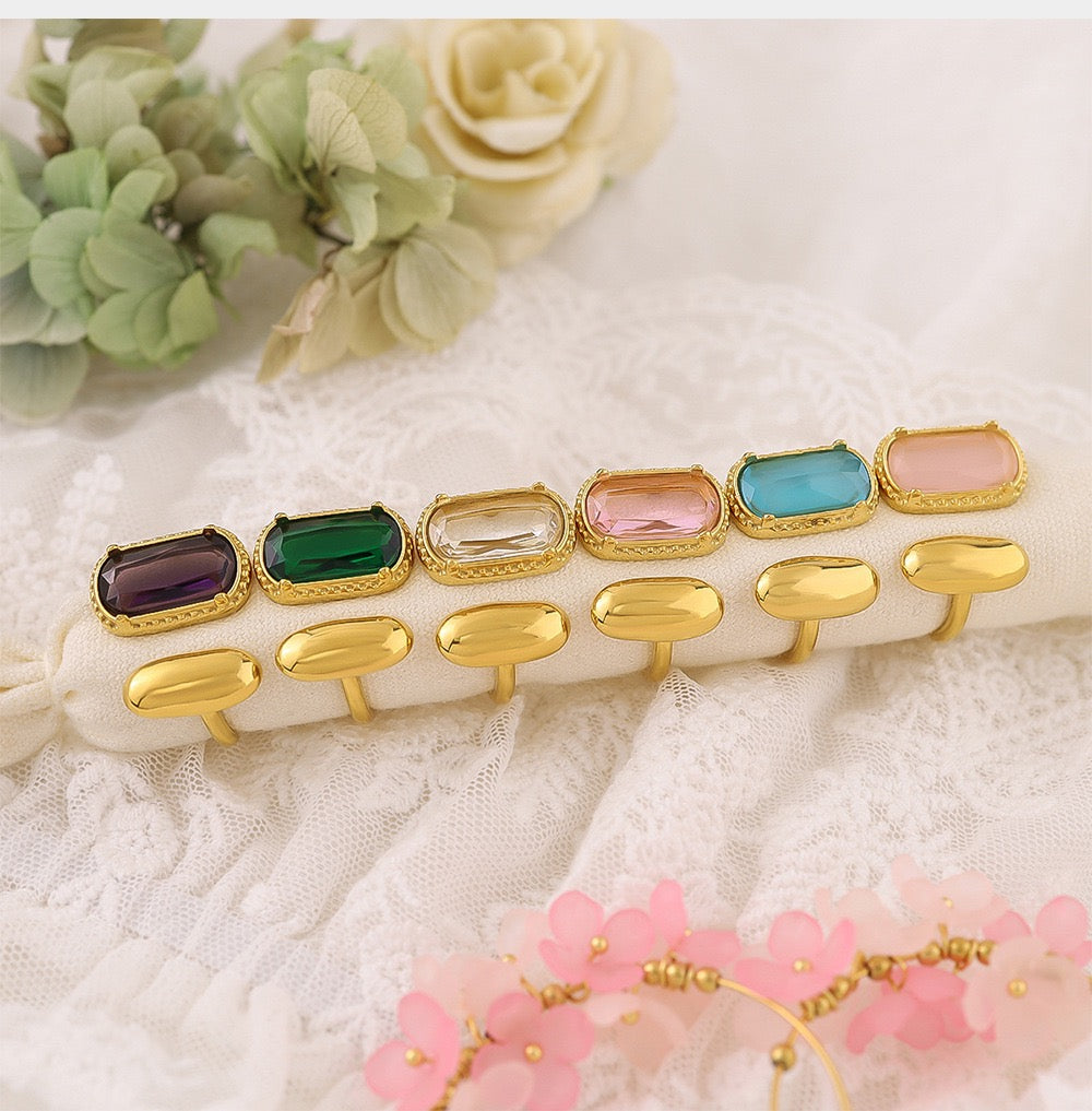 Double Gem rings