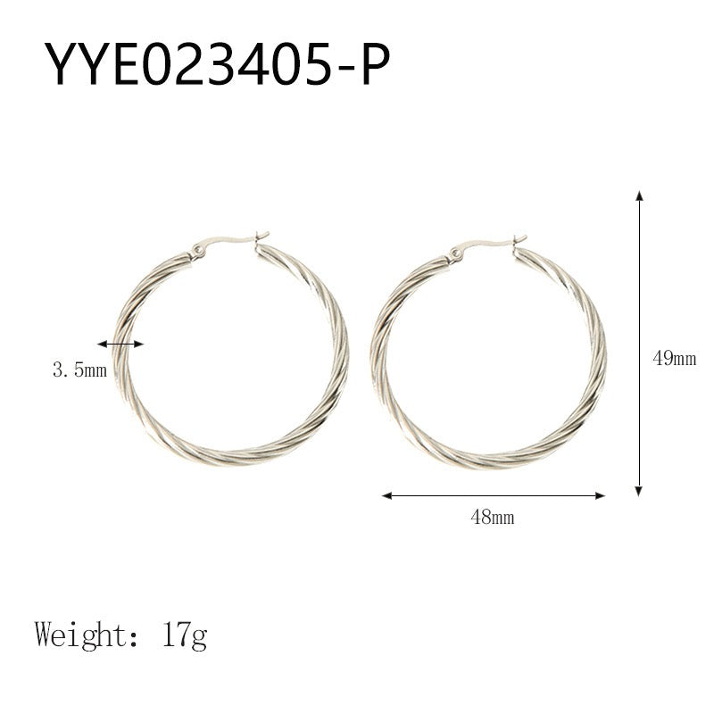 Ellen big hoops earrings