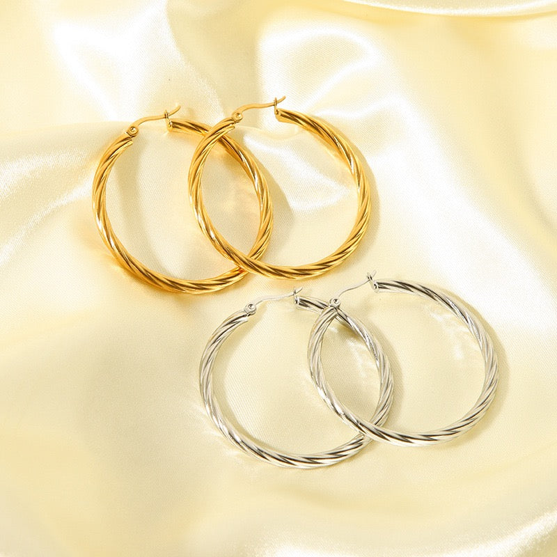 Ellen big hoops earrings