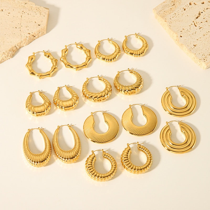 Big mama hoop earrings