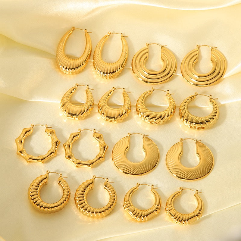 Big mama hoop earrings