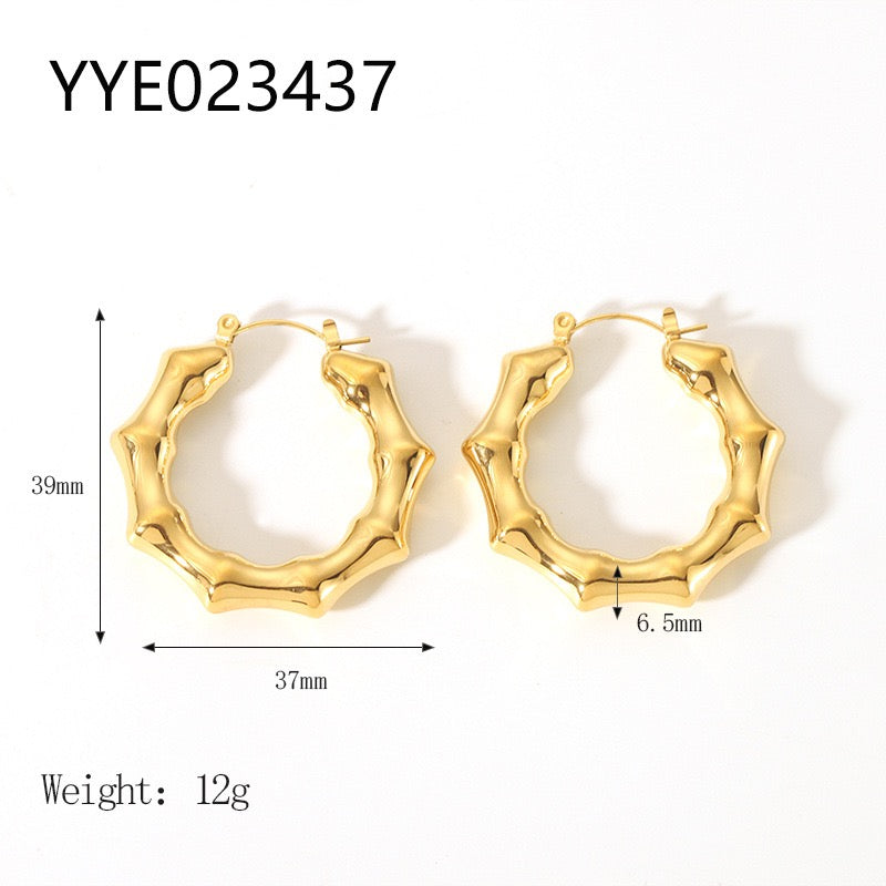 Big mama hoop earrings