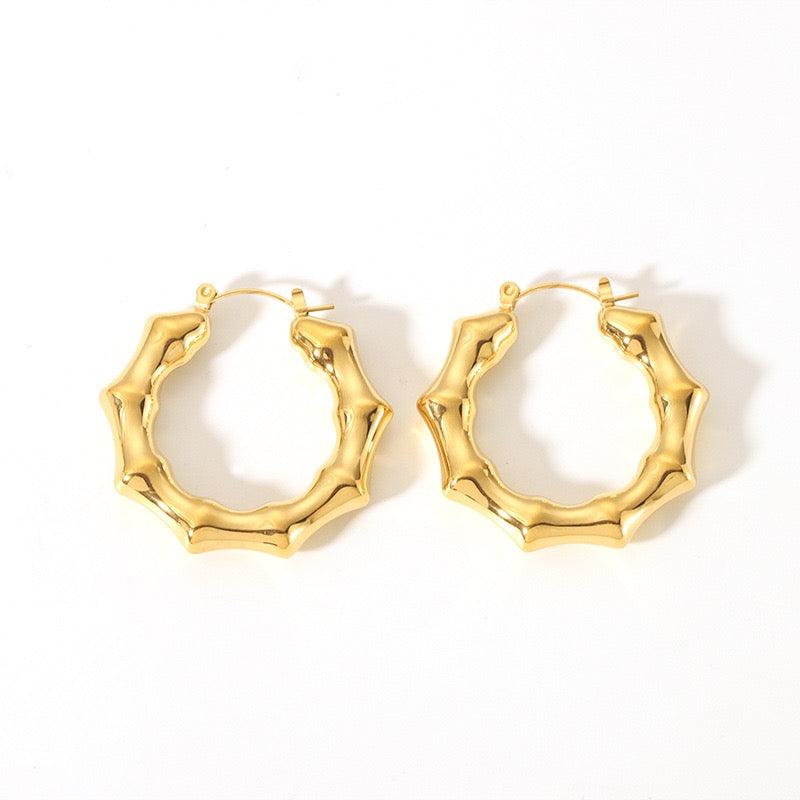 Big mama hoop earrings