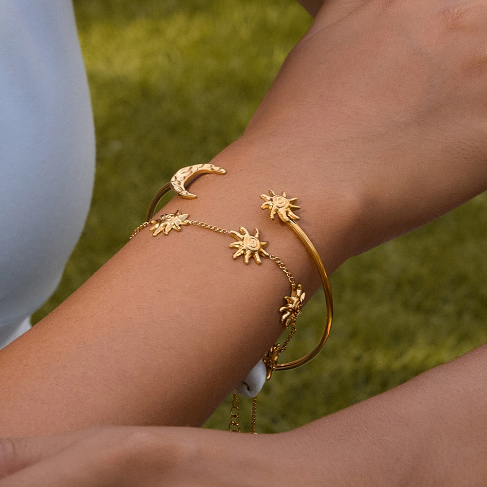 Golden sun bracelets