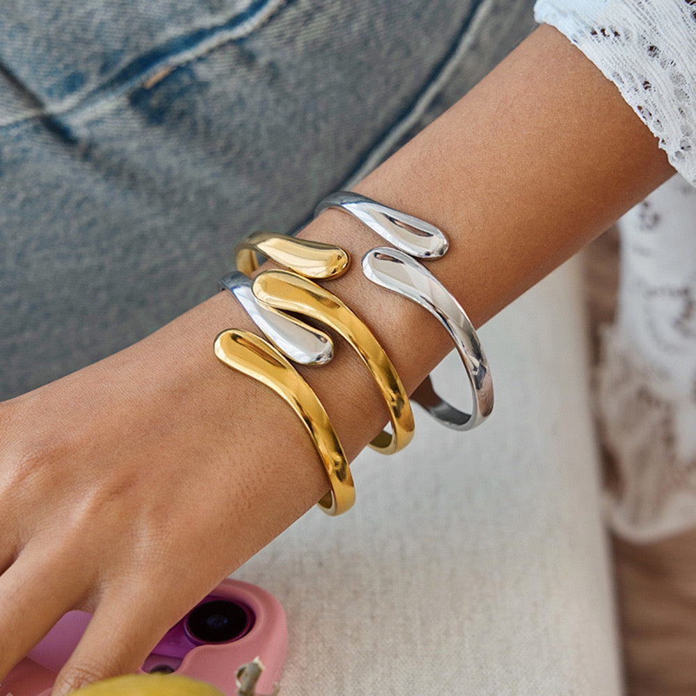 Cuddle cuffs bangle