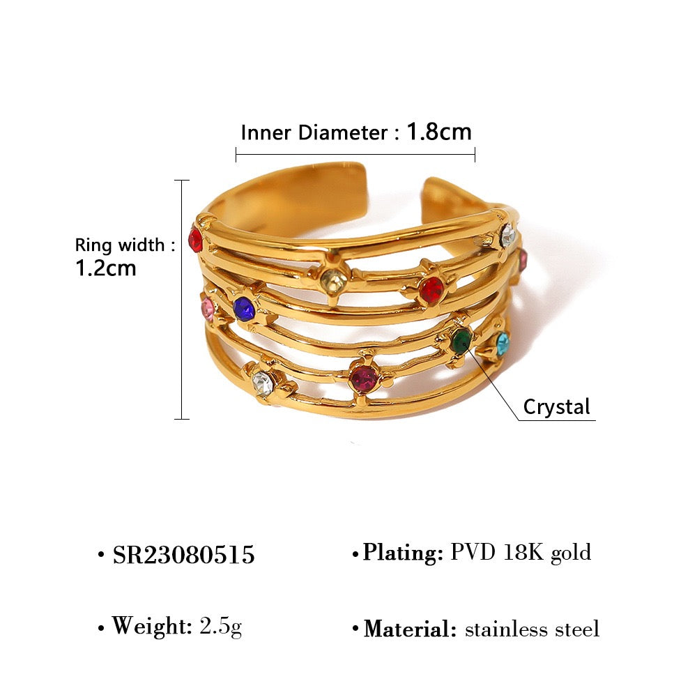 Starry sky rings