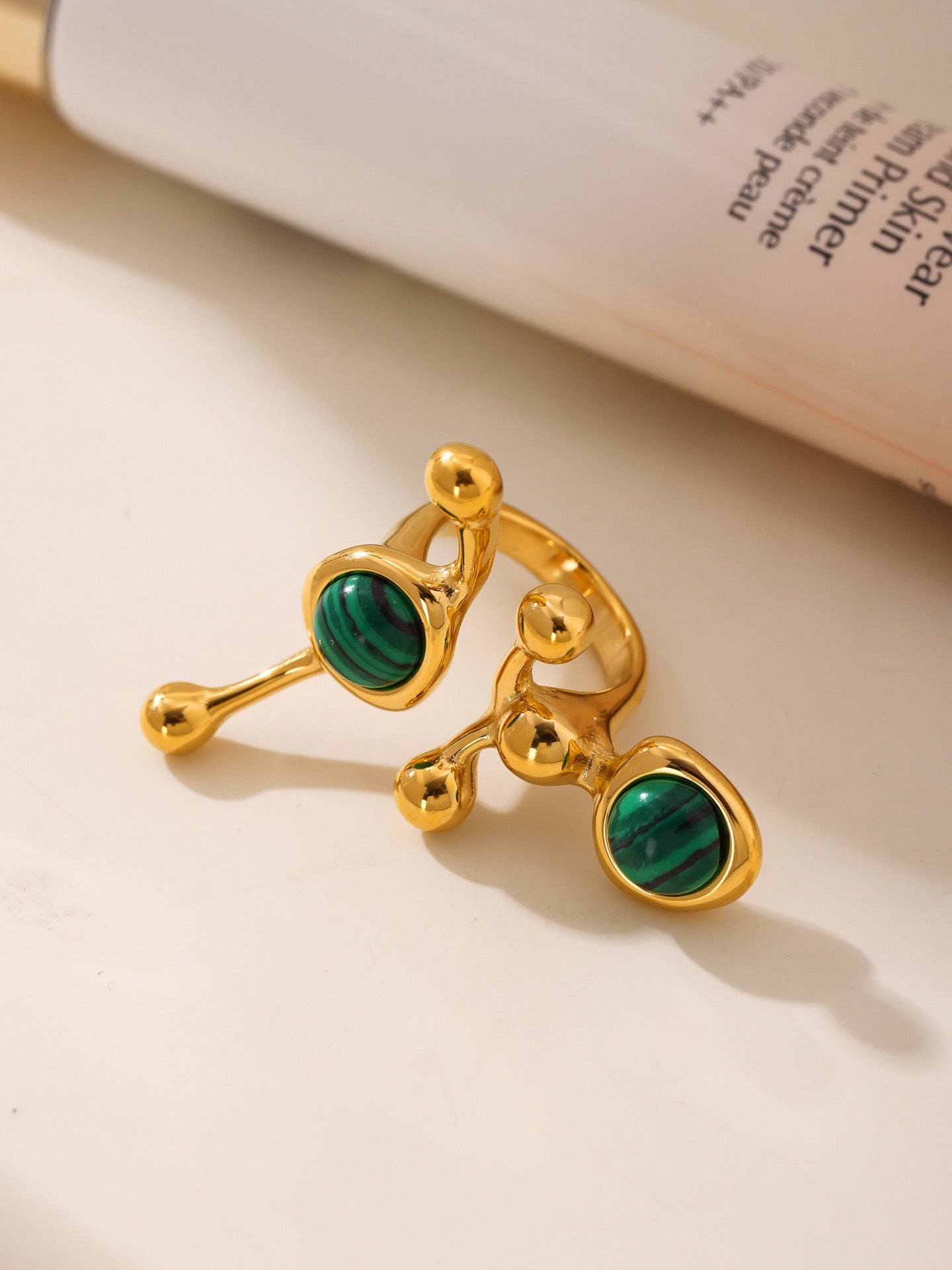 Branch beady rings