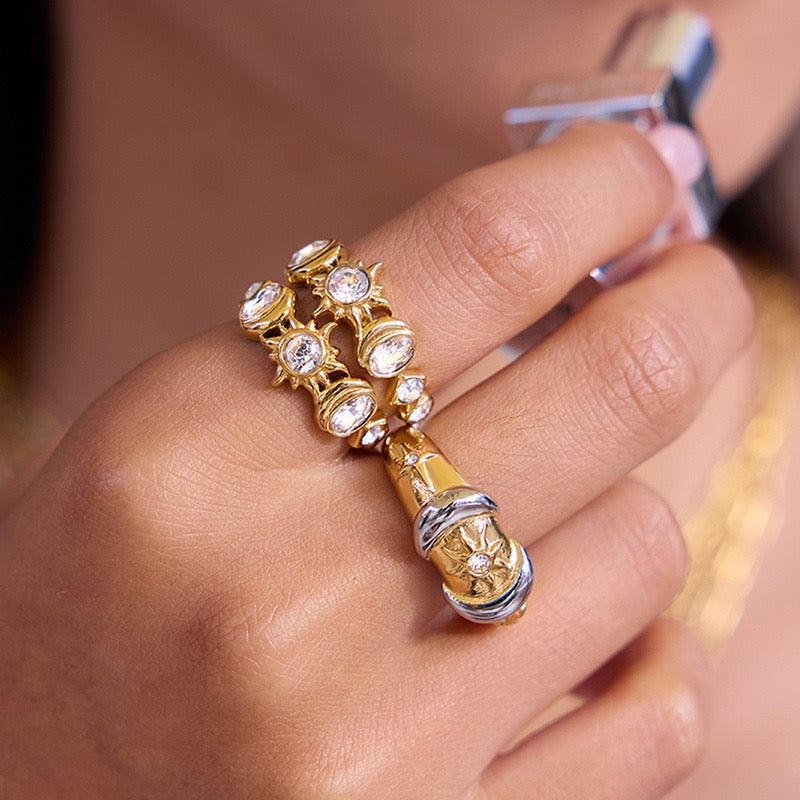 Starry night rings