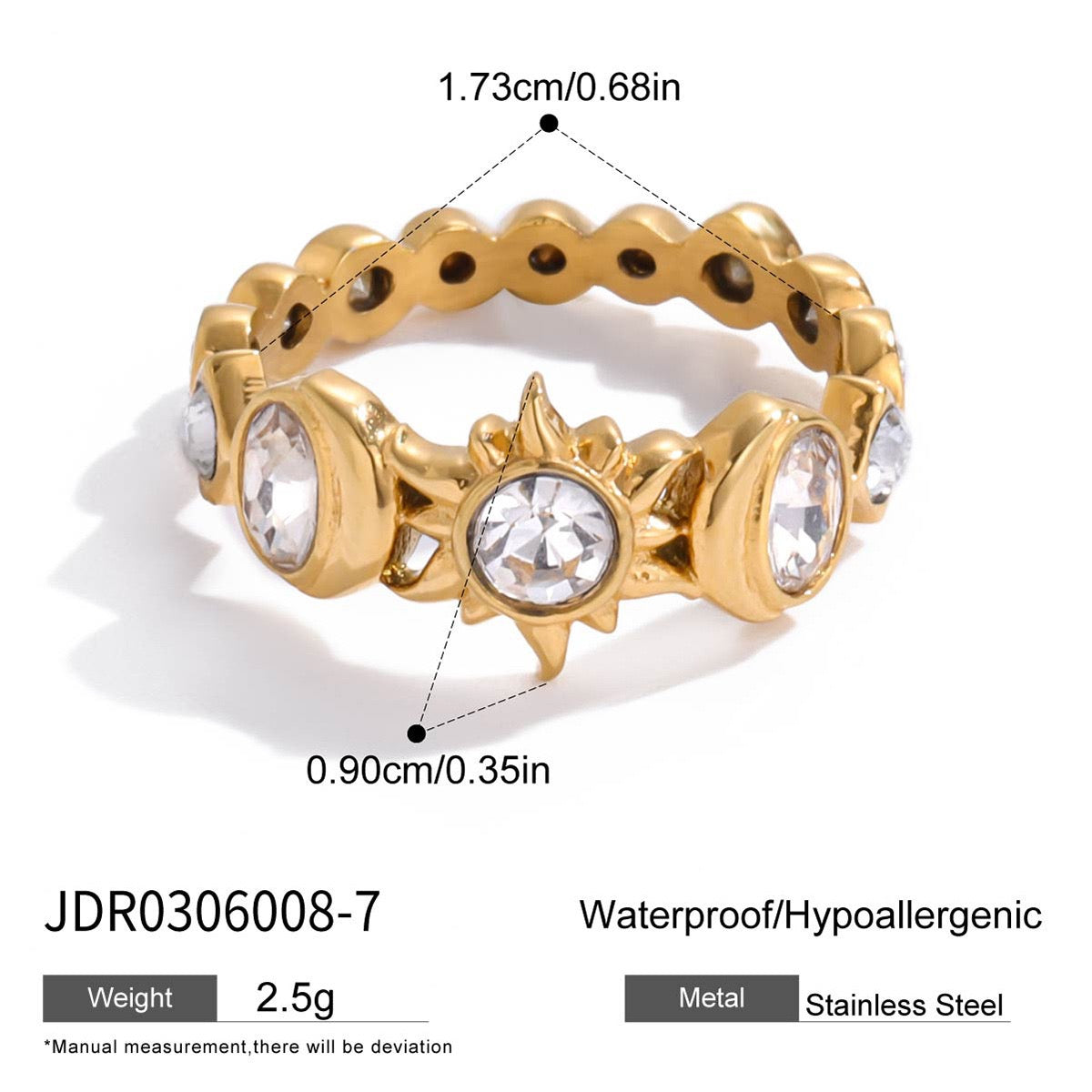 Starry night rings