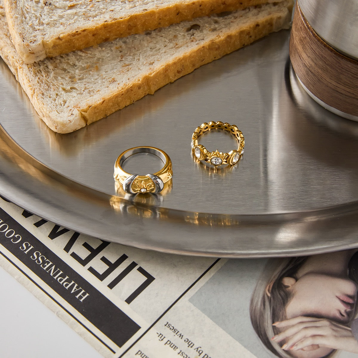 Starry night rings