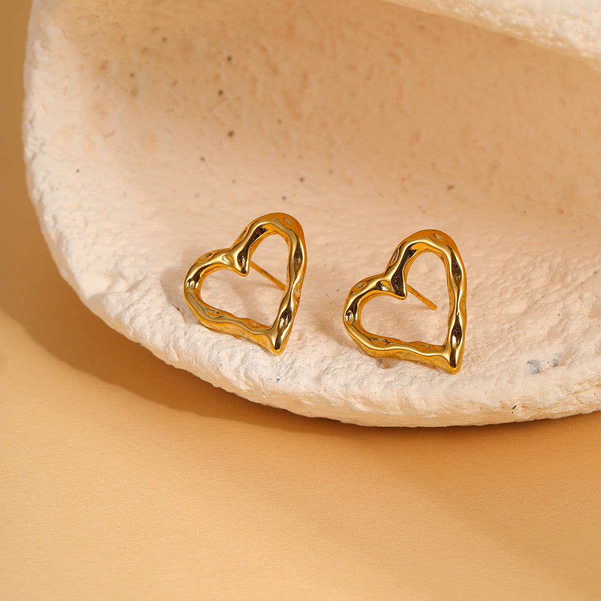 Heart earrings