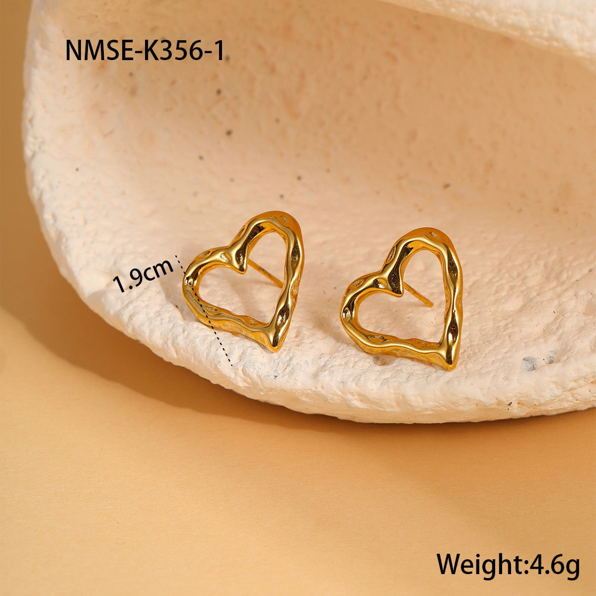 Heart earrings