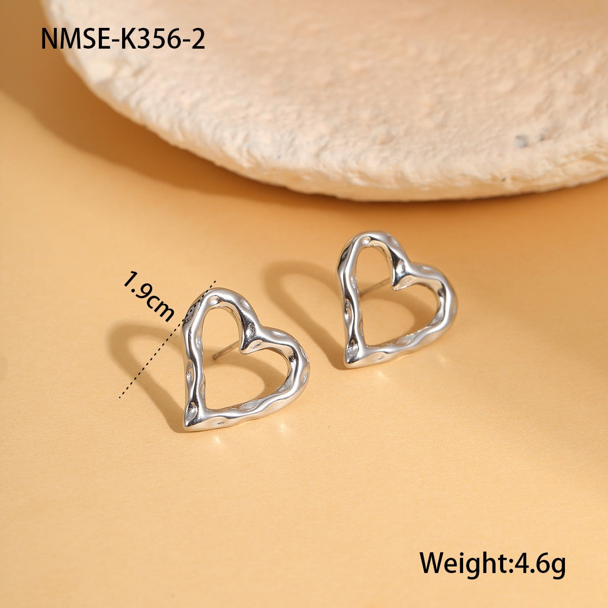 Heart earrings