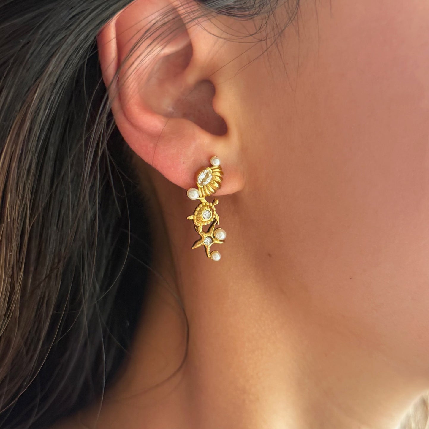 Ocean soul earrings