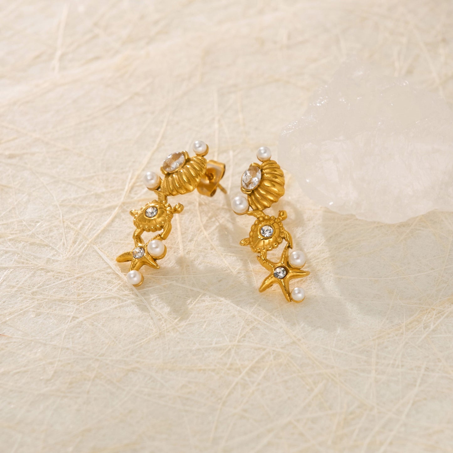 Ocean soul earrings