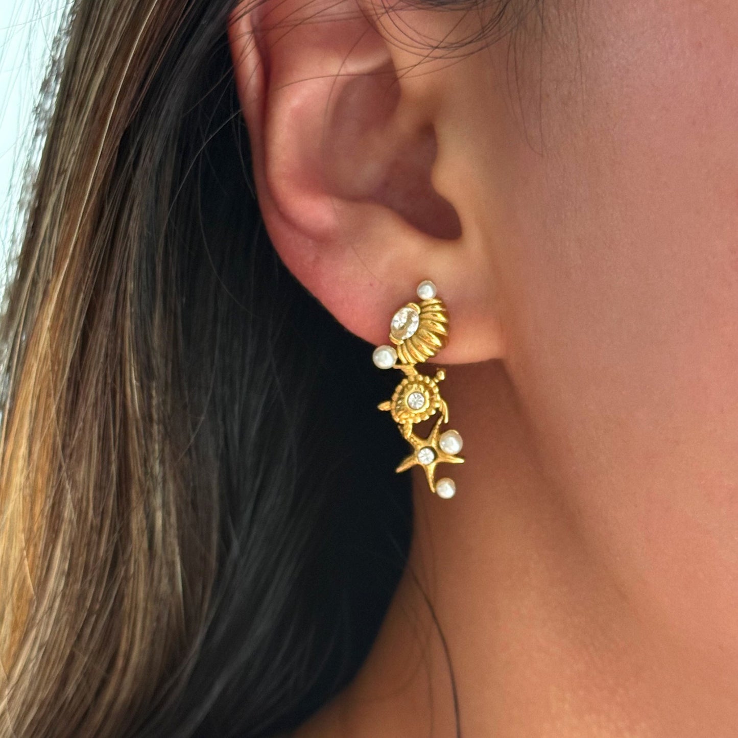 Ocean soul earrings