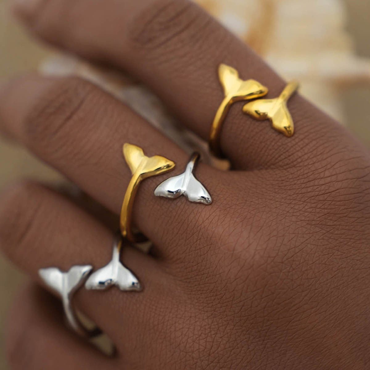Mermaid tale ring