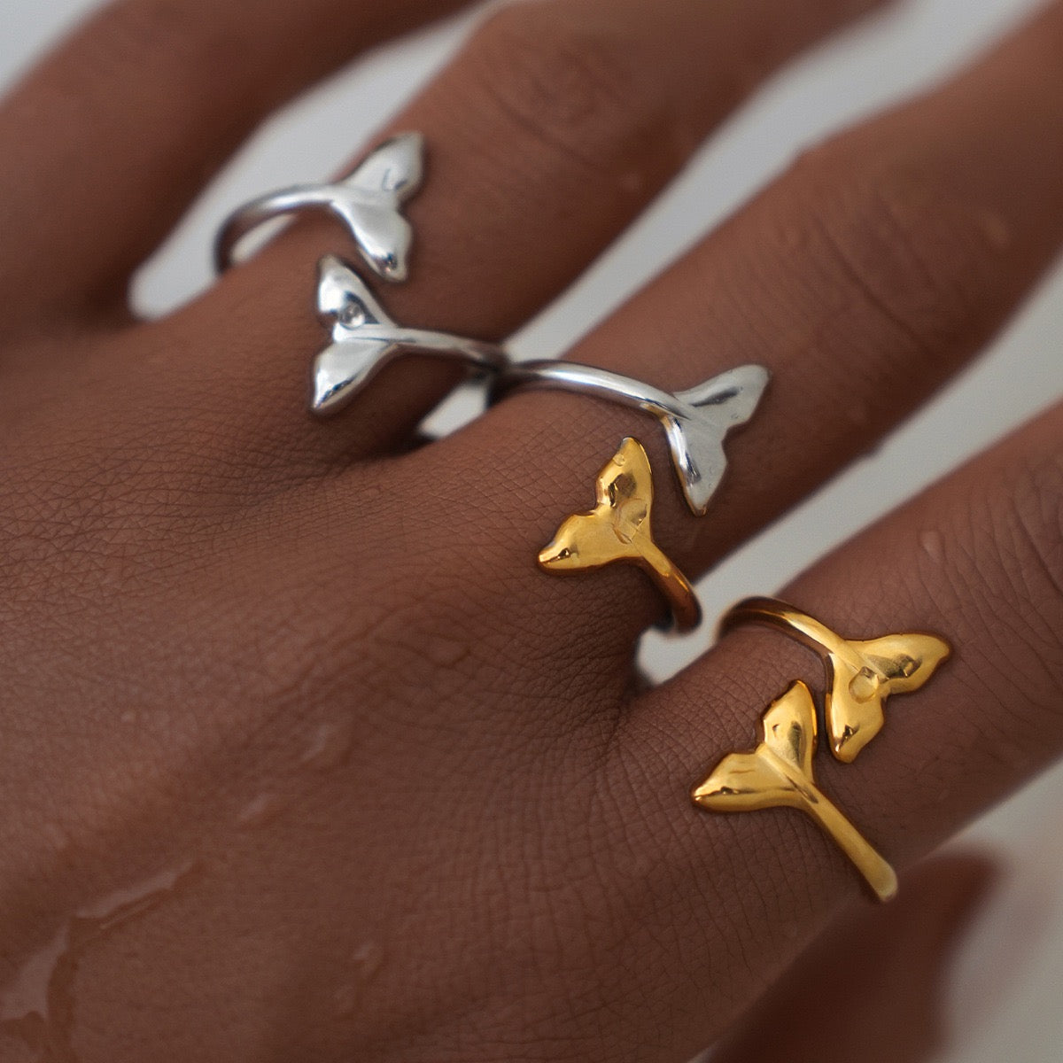 Mermaid tale ring