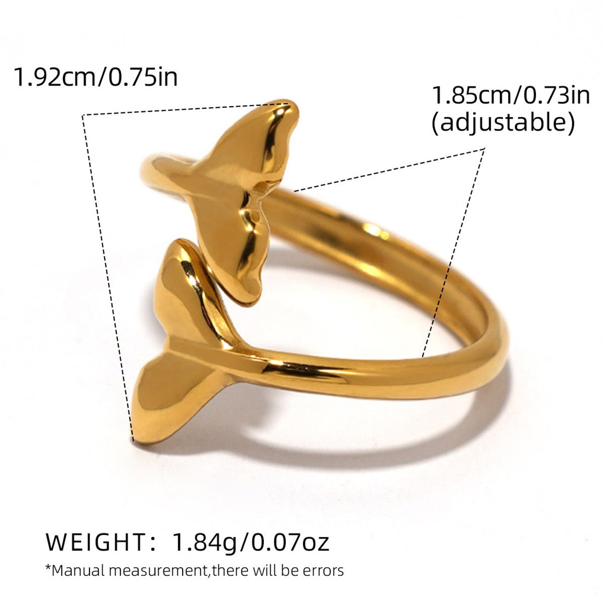Mermaid tale ring