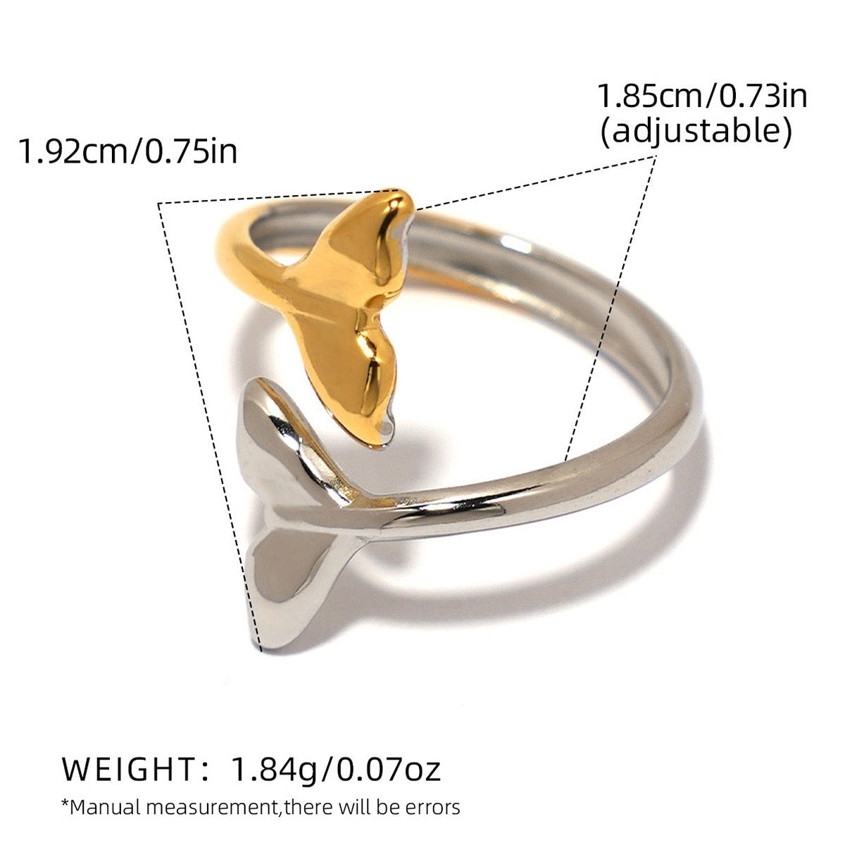 Mermaid tale ring