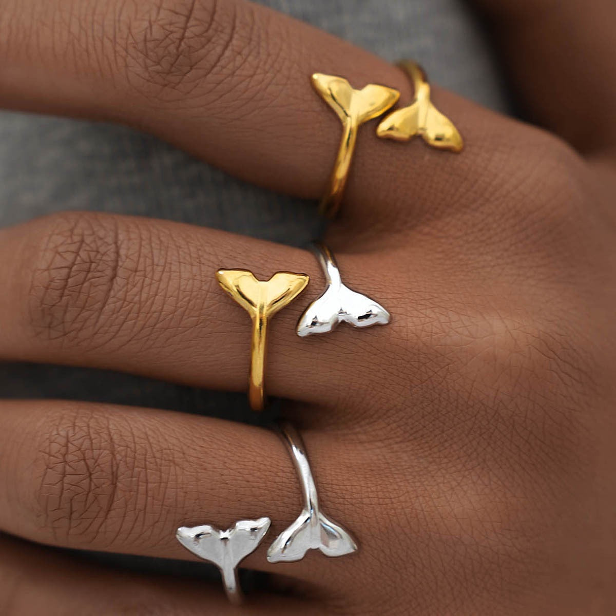 Mermaid tale ring