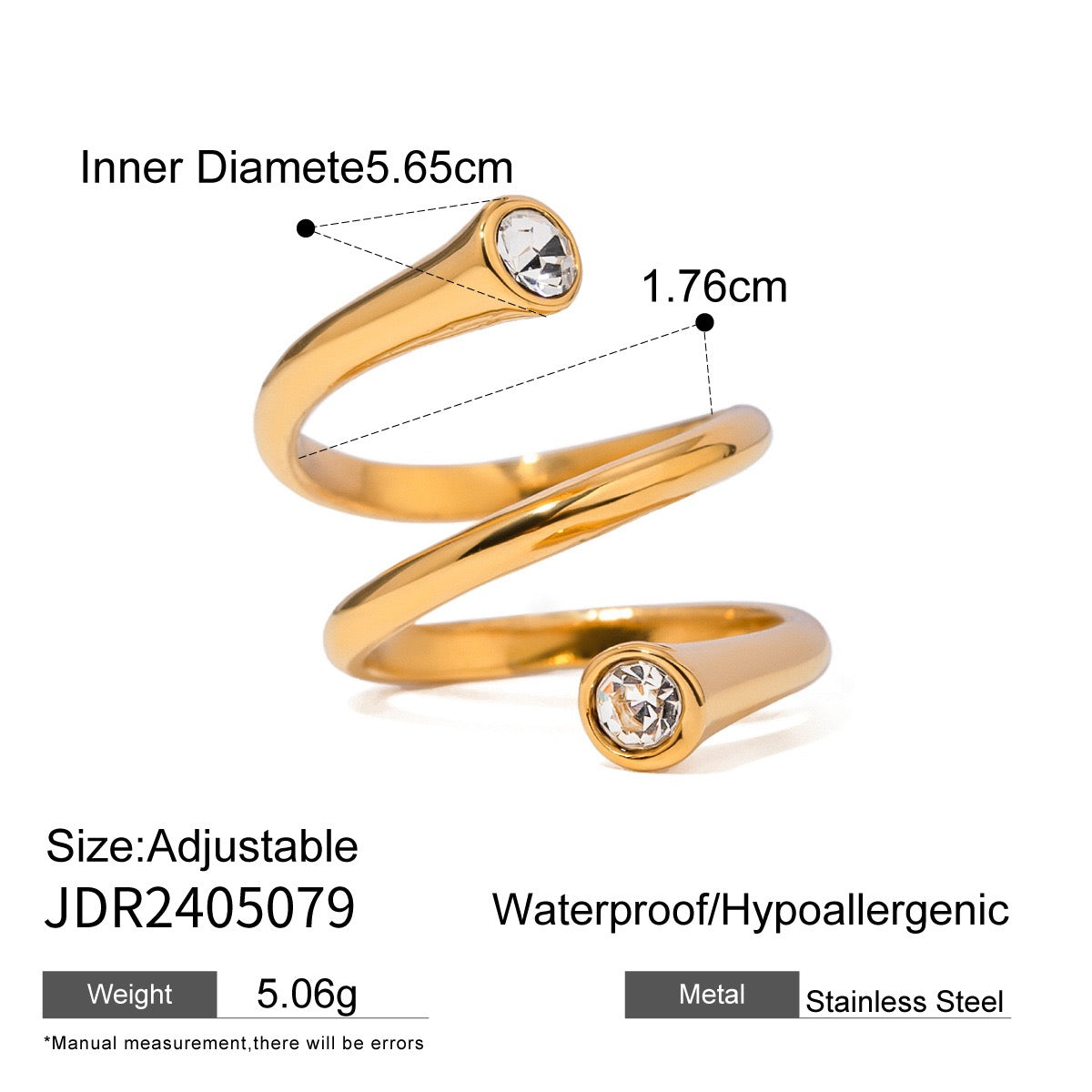 Sukha Shining stone rings collection