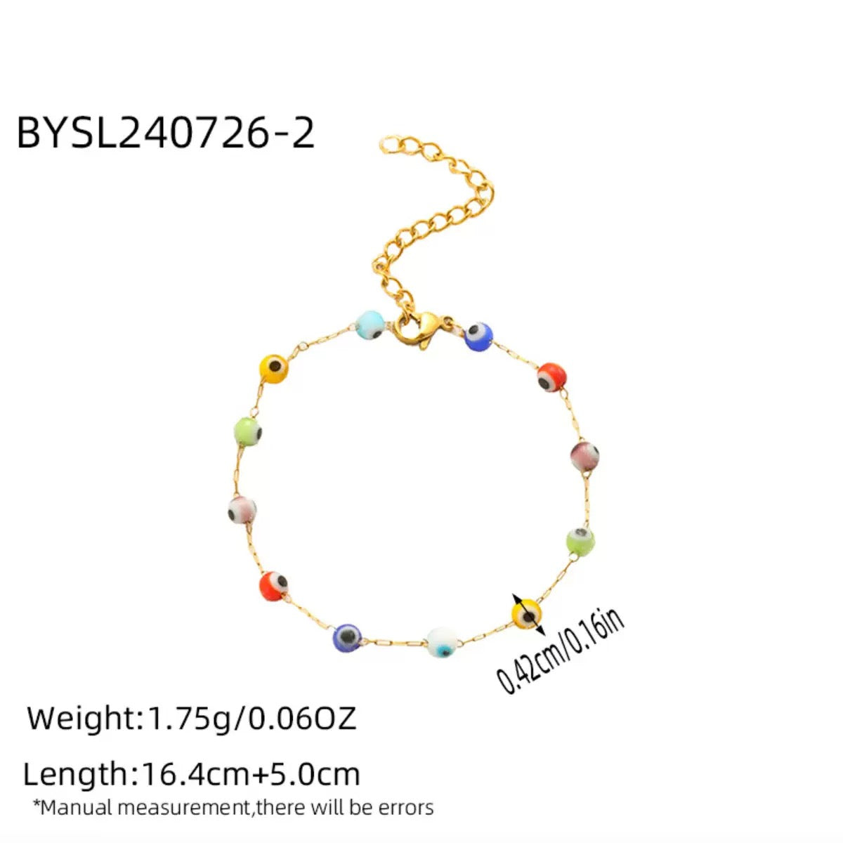 Evil eye bracelets