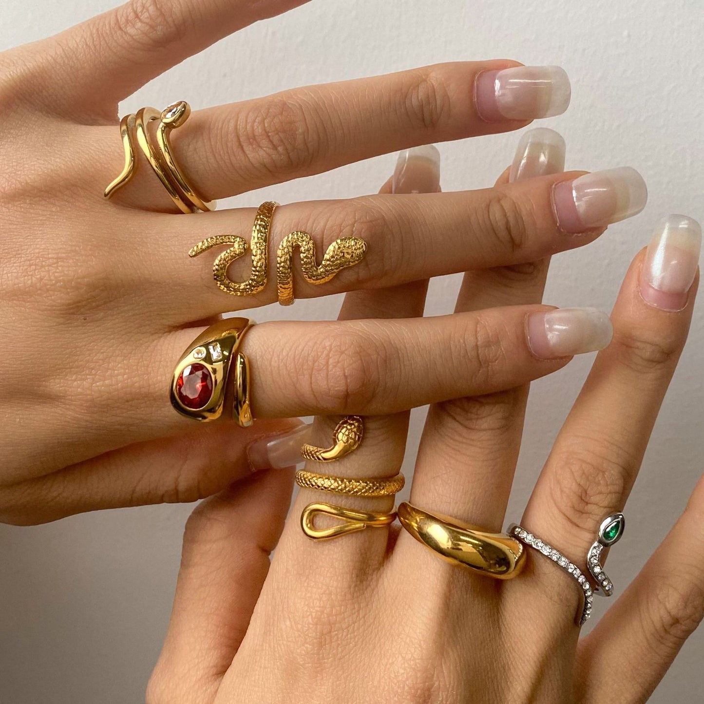 Snake circul ring