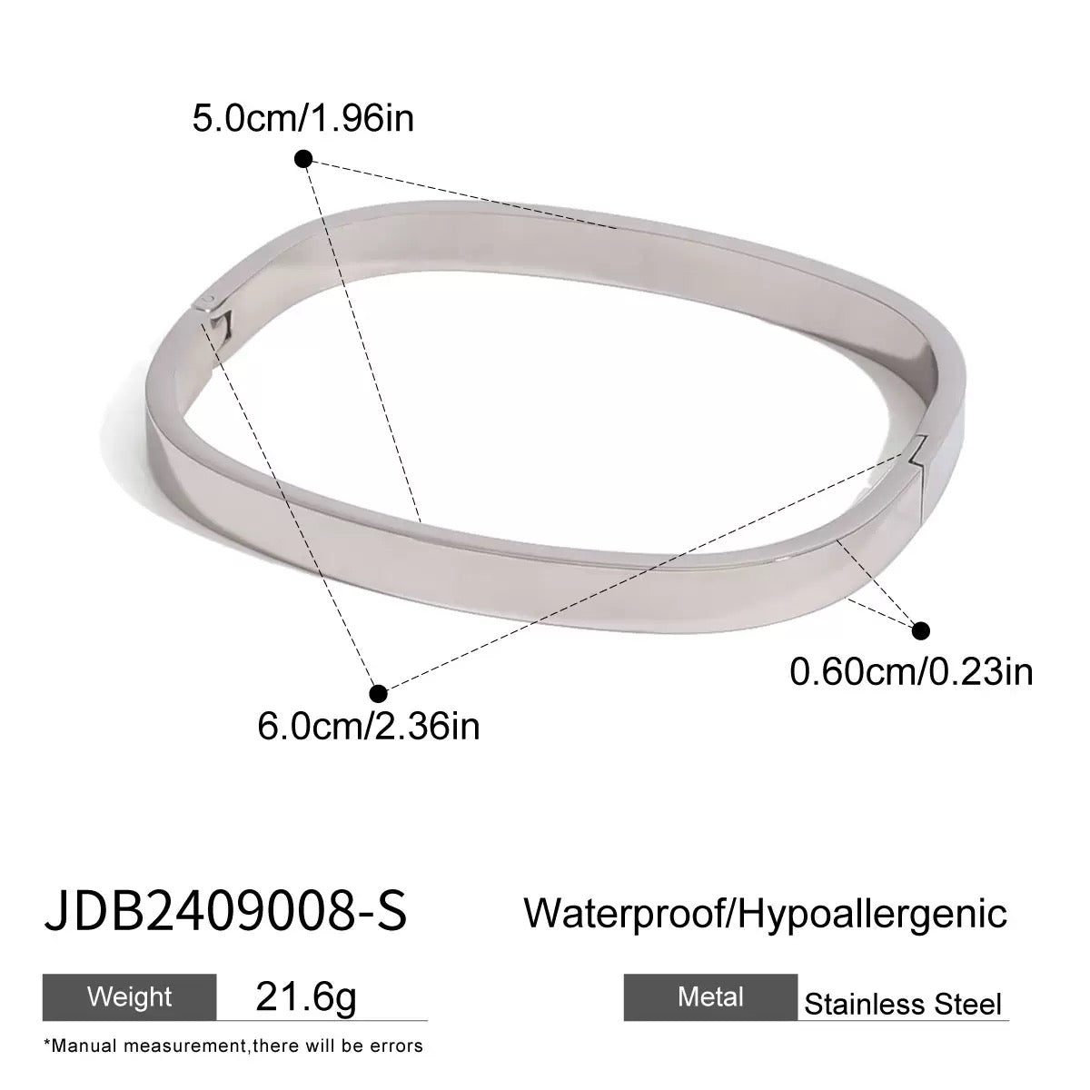 Cecil square bangle