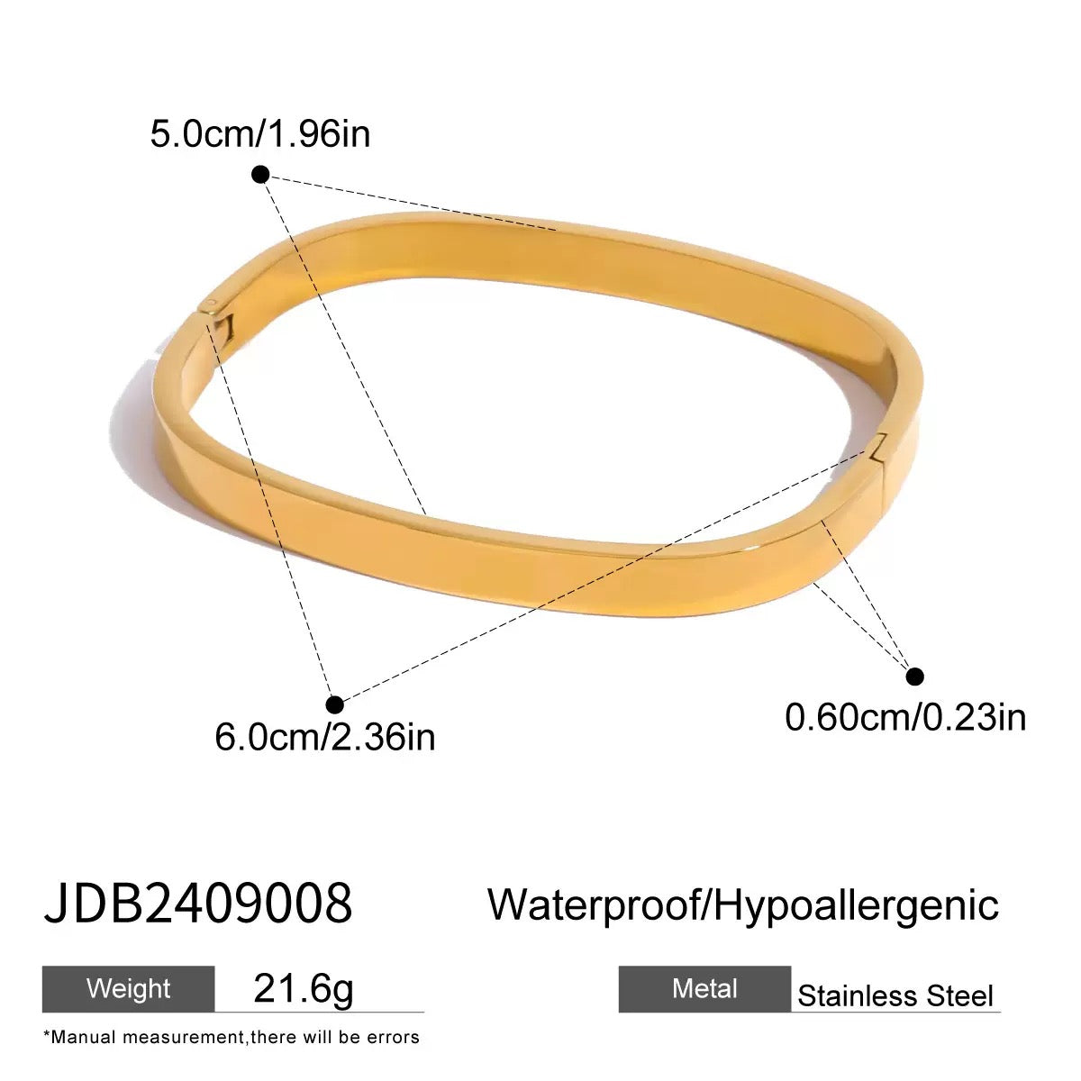 Cecil square bangle