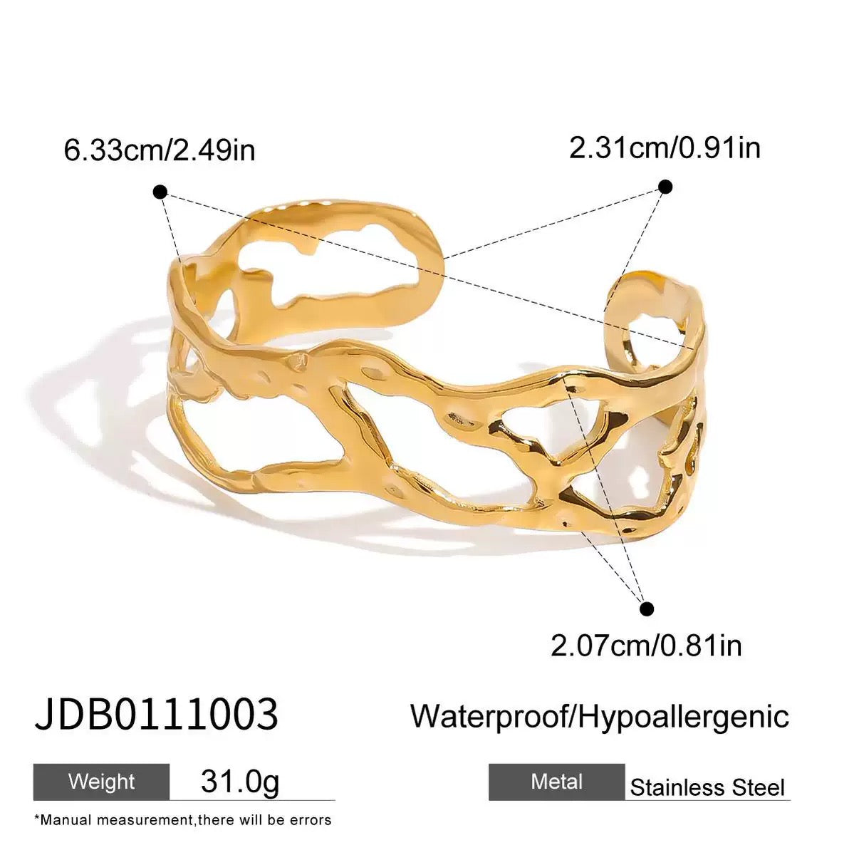 Karol lava bangle