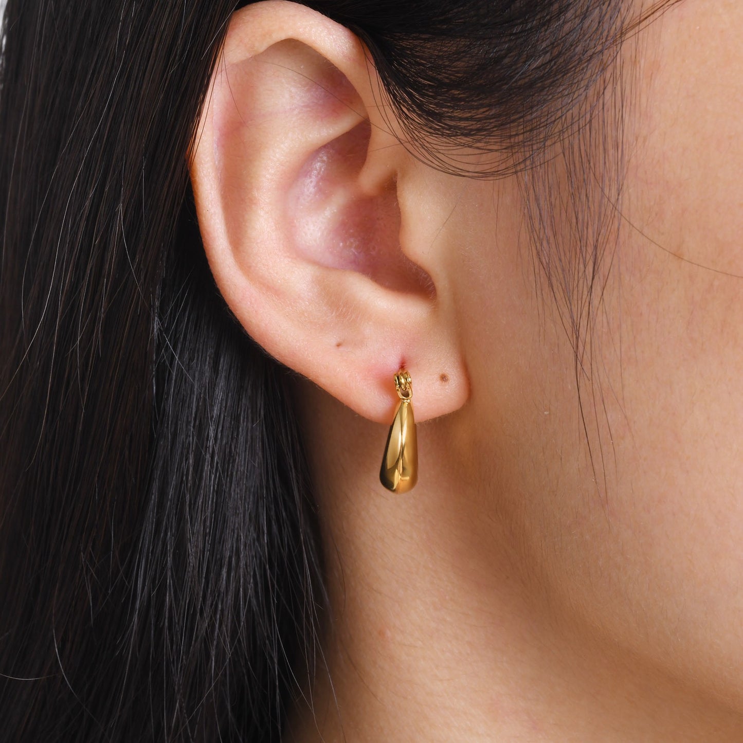 Chubby hoops earrings