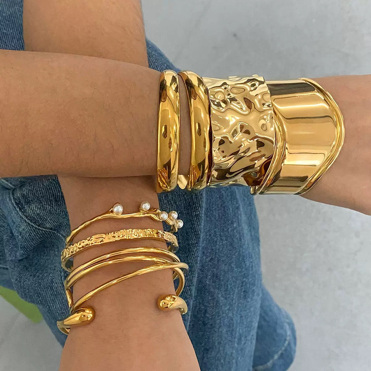 Kara branch bangle