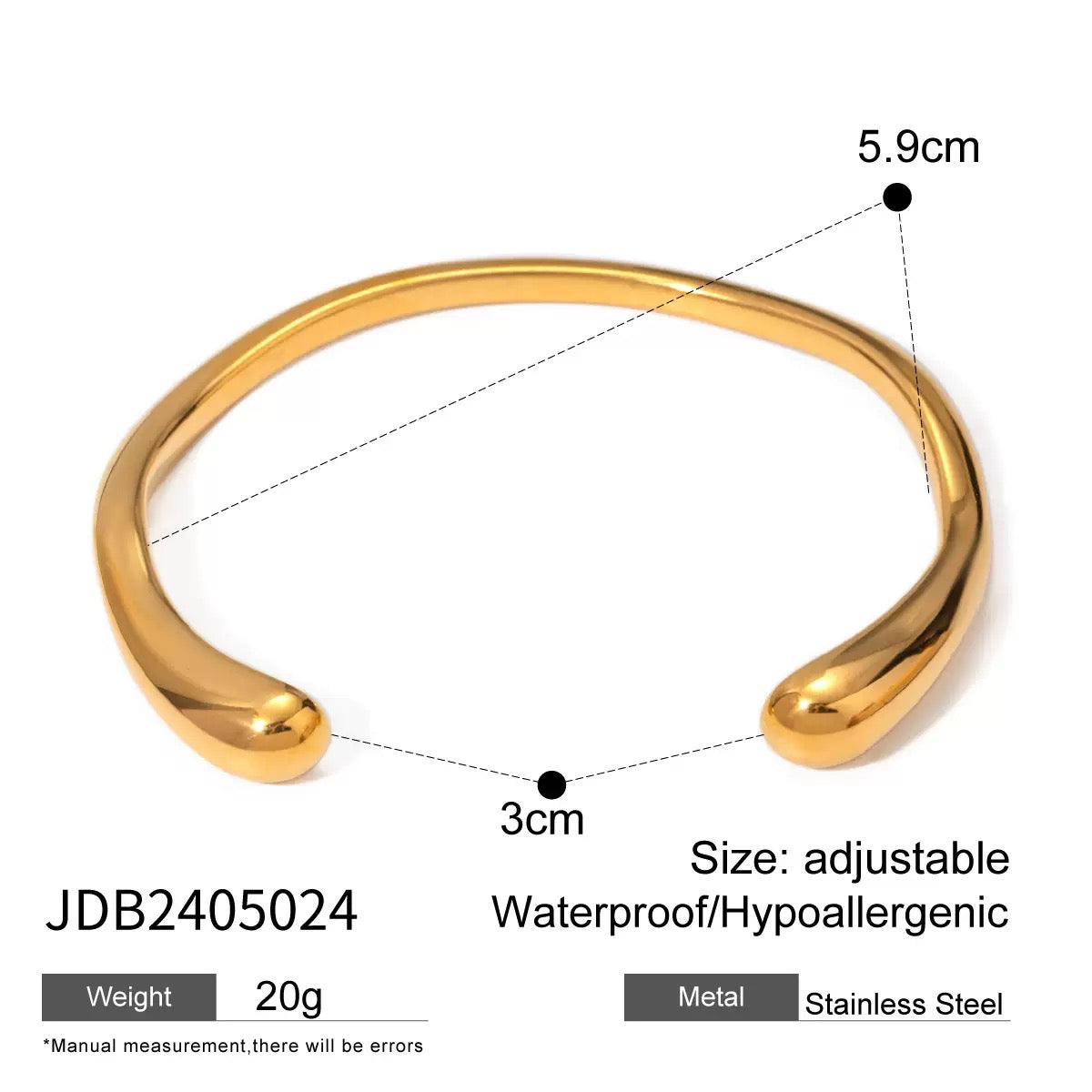 Oscar open bangle