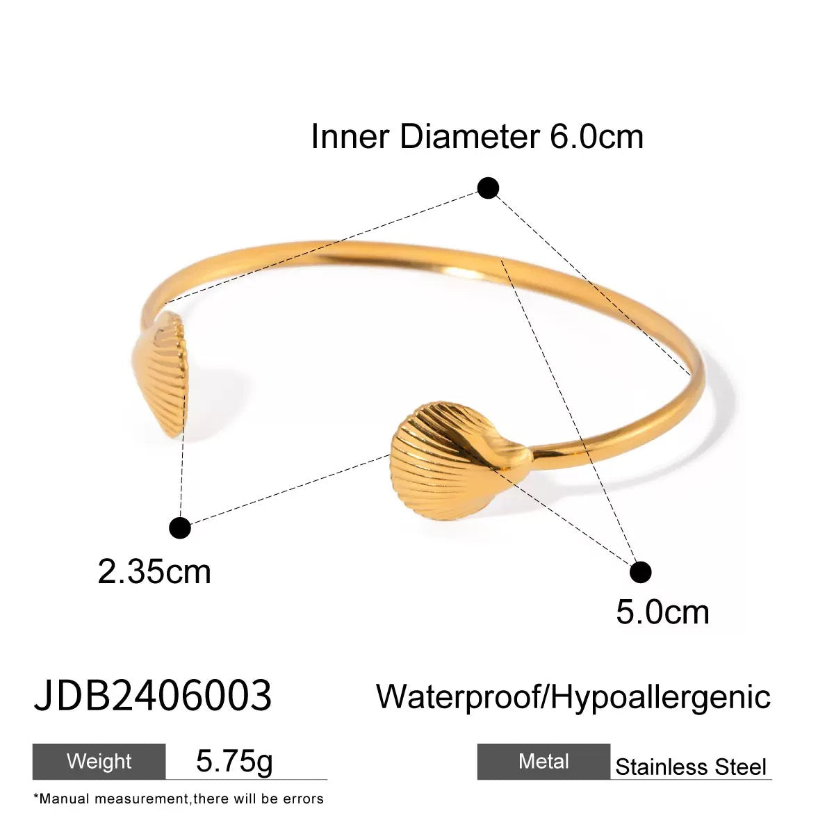 Shell bangle