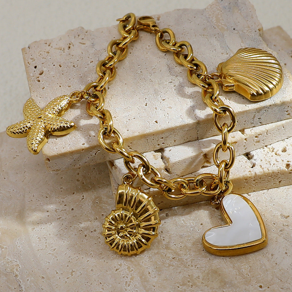 Bondi Katie ocean charm bracelet