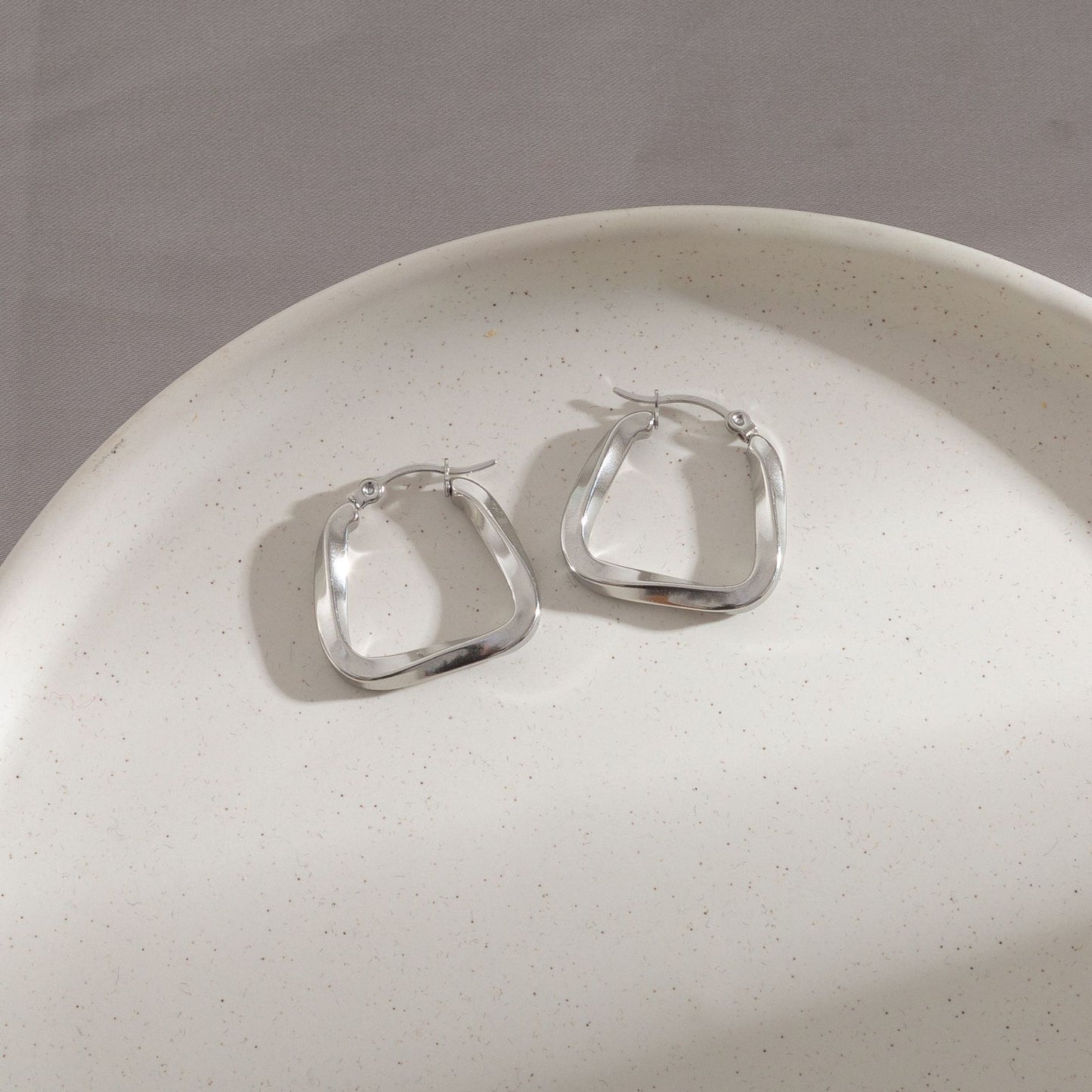 Classic hoops earrings