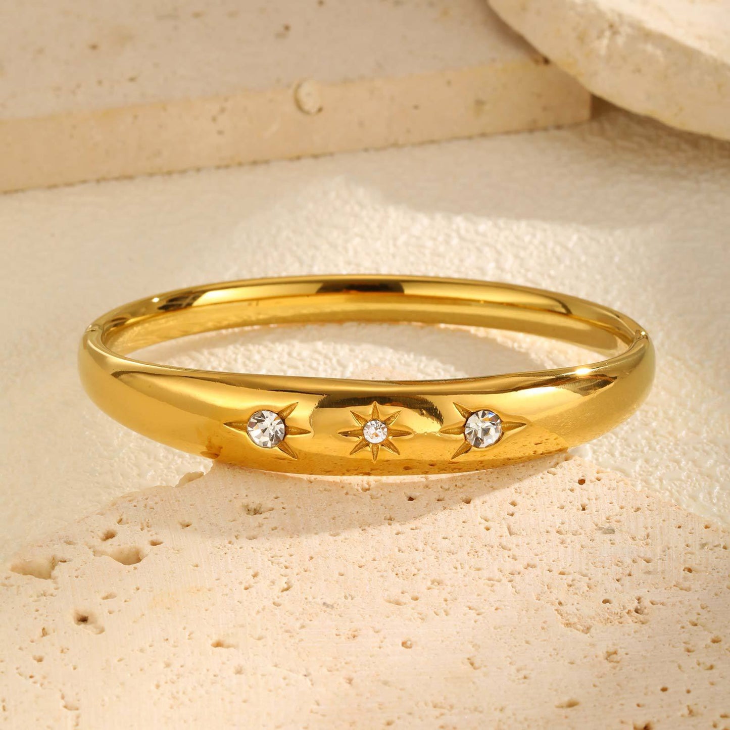Three stars bangles