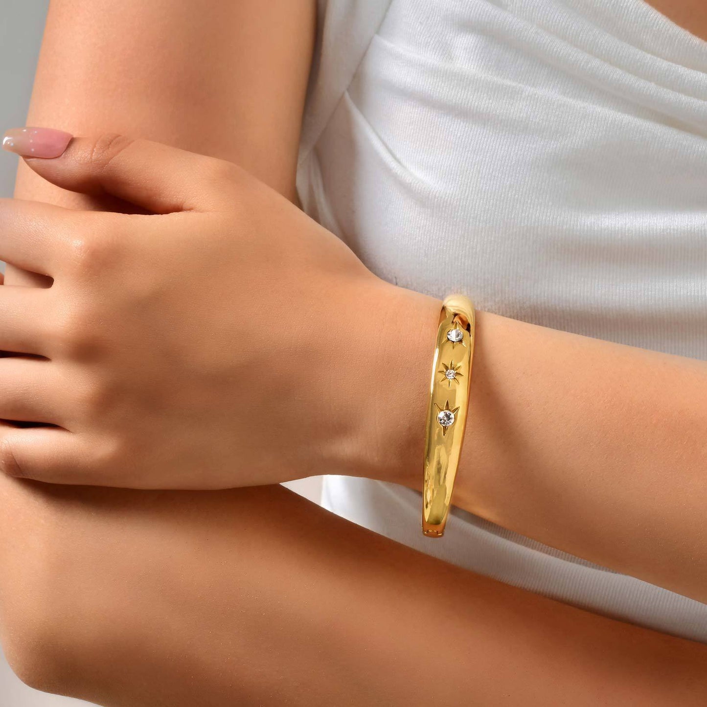 Three stars bangles