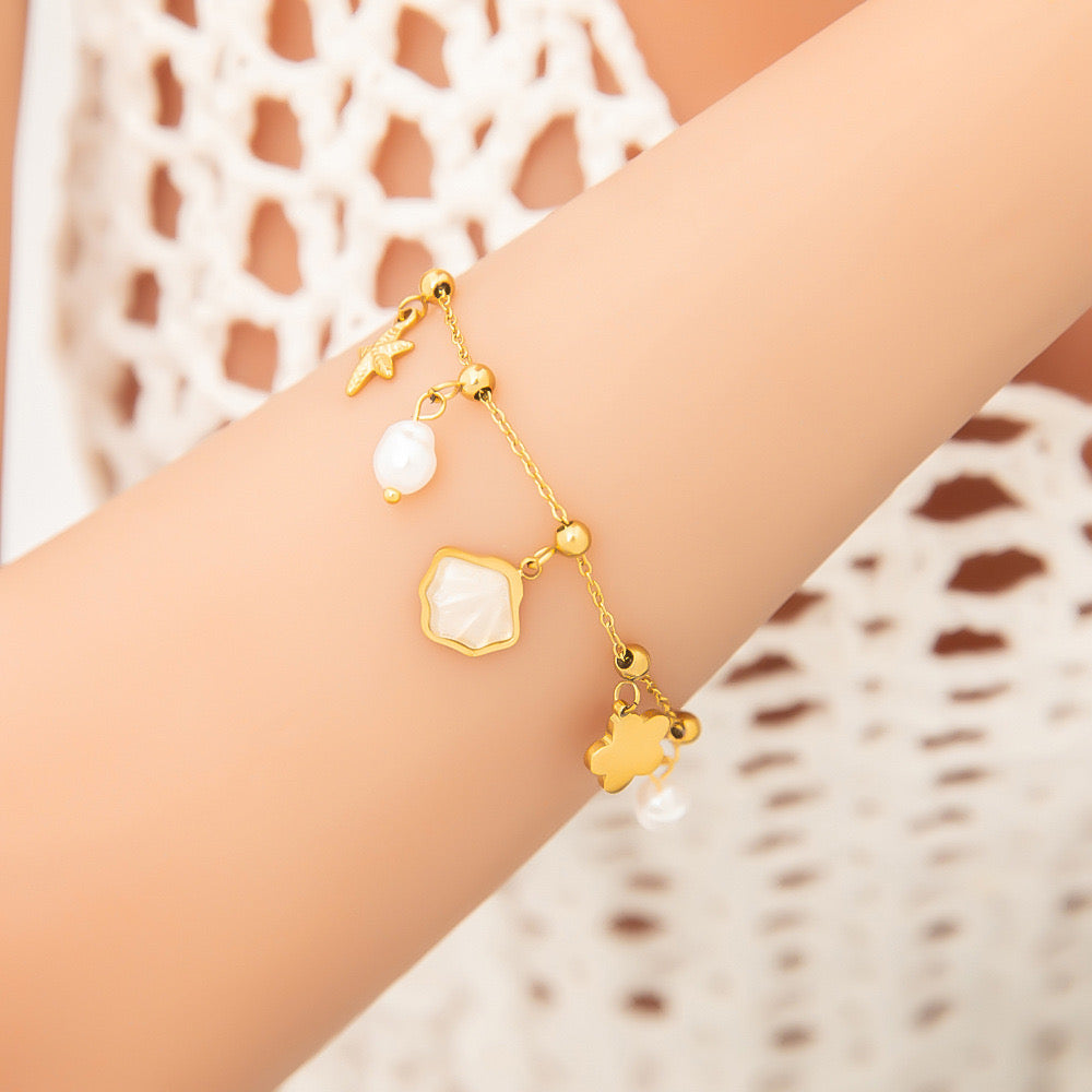 Kevin Bondi summer ocean charm bracelets