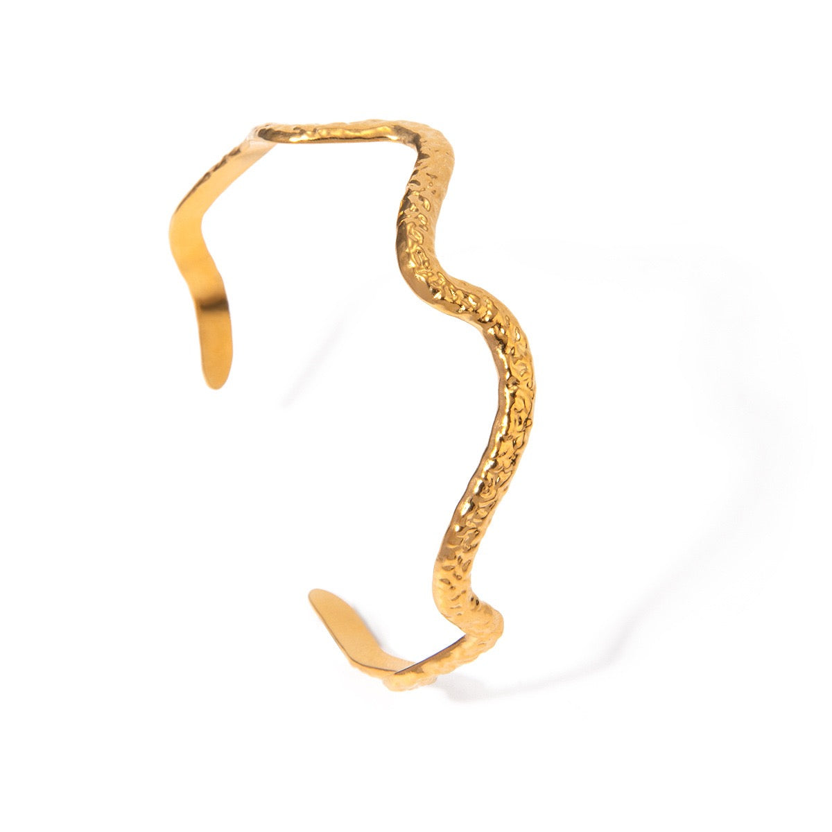 Lava wave bangle