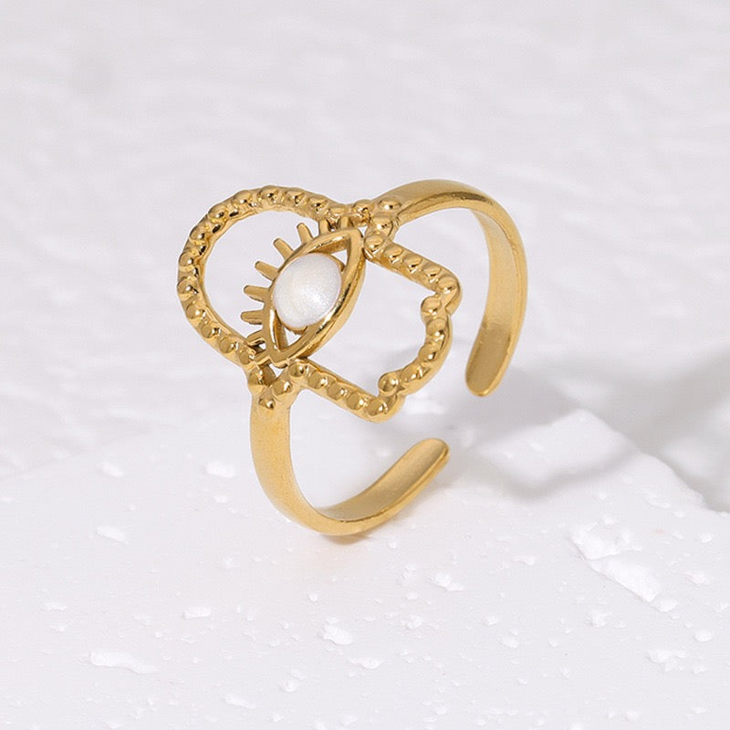 Hamsa palm rings