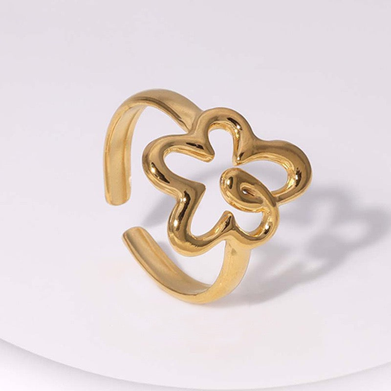 Flower lines rings