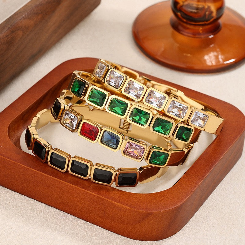 Rainbow rocks bangles