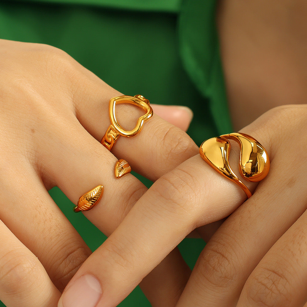 Lisa Open rings collection